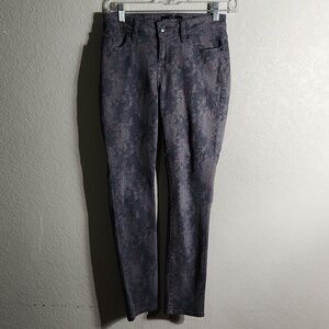 Lucky Brand Jeans Womens Size 0 Floral Lolita Skinny Ankle